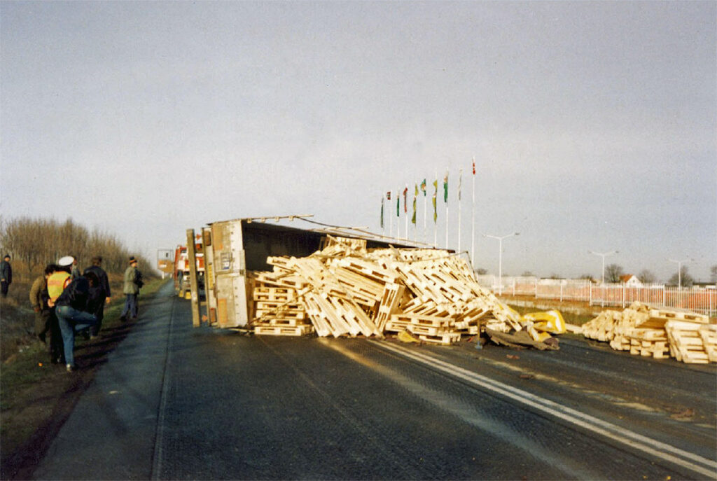 wypadek, trasa A2, Tarnowo Podgórne '96