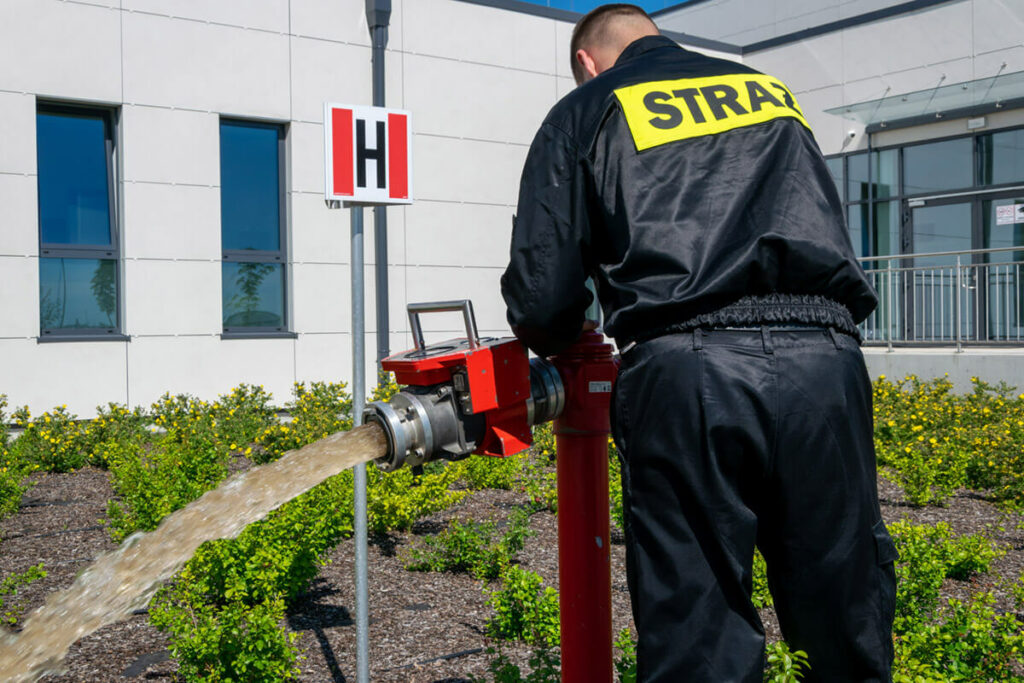 badanie i kontrole hydrantów oraz węży pożarniczych